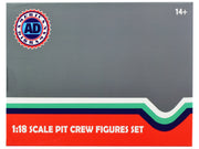 Formula One F1 Pit Crew 7 Figure Set Team Red Release III for 1/18 Scale Models by American Diorama image 4