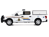 2019 Ford F-150 Lariat Crew Cab Pickup Truck with Camper Box "Royal Canadian Mounted Police" White "Law Enforcement and Public Service" Series 1/24-1/27 Diecast Model Car by Motormax image 2
