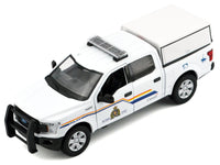 2019 Ford F-150 Lariat Crew Cab Pickup Truck with Camper Box "Royal Canadian Mounted Police" White "Law Enforcement and Public Service" Series 1/24-1/27 Diecast Model Car by Motormax image 3