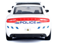 2023 Dodge Charger Pursuit Police Car "RCMP (Royal Canadian Mounted Police)" White "Law Enforcement and Public Service" Series 1/24 Diecast Model Car by Motormax image 3