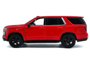 2025 Chevrolet Tahoe PPV Red "Custom Builder's Kit - Law Enforcement and Public Service" Series 1/24 Diecast Model Car by Motormax image 3
