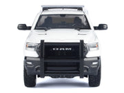 2019 RAM 1500 Laramie Crew Cab Pickup Truck with Truck Bed Camper White "Custom Builder's Kit" Series 1/24-1/27 Diecast Model Car by Motormax image 3