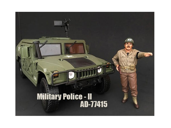 WWII Military Police Figure II For 1:18 Scale Models by American Diorama