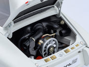 Porsche 911 Carrera 2.7 RS Grand Prix White with Red Stripes and Wheels 1/18 Model Car by Autoart image 5