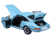 AUTOart Porsche 911 Carrera 2.7 RS Gulf Blue black stripes wheels 1:18 78032, product image 1