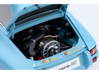 AUTOart Porsche 911 Carrera 2.7 RS Gulf Blue black stripes wheels 1:18 78032, product image 2