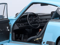 AUTOart Porsche 911 Carrera 2.7 RS Gulf Blue black stripes wheels 1:18 78032, product image 4
