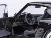 Porsche 911 (930) Turbo "Blackbird" Black "Wangan Midnight - Comic #1 Version" Manga 1/18 Model Car by Autoart image 4