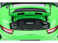 Porsche 911 (991.2) GT3 RS Weissach Lizard Green with Carbon Hood and Top 1/18 Model Car by Autoart image 5