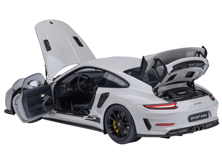 Porsche 911 (991.2) GT3 RS Crayon Gray 1/18 Model Car by Autoart image 2
