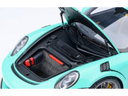 Porsche 911 (991.2) GT3 RS Mint Green 1/18 Model Car by Autoart image 3