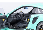 Porsche 911 (991.2) GT3 RS Mint Green 1/18 Model Car by Autoart image 4
