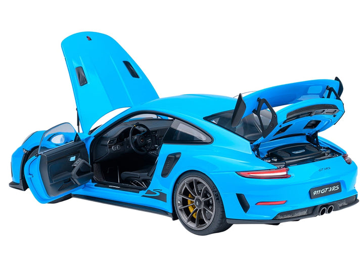 Porsche 911 (991.2) GT3 RS Riviera Blue 1/18 Model Car by Autoart image 2