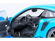 Porsche 911 (991.2) GT3 RS Riviera Blue 1/18 Model Car by Autoart image 4