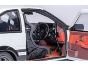Toyota Sprinter Trueno (AE86) RHD (Right Hand Drive) "Project D Final Version" White with Carbon Hood "Initial D" (1995-2013) TV Series "30th Anniversary" 1/18 Model Car by Autoart image 4