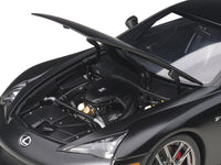 Lexus LFA Matt Black 1/18 Model Car by Autoart image 4