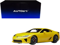 AUTOart Lexus LFA Pearl Yellow red black interior 1:18 model 78854, view 1