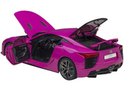 Lexus LFA Passionate Pink 1/18 Model Car by Autoart image 2