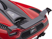 Koenigsegg Agera RS Chili Red with Black Accents 1/18 Model Car by Autoart image 3
