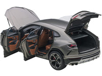 Lamborghini Urus Grigio Lynx Gray Metallic 1/18 Model Car by Autoart image 4