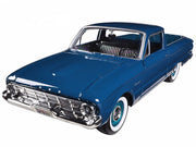 1960 Ford Falcon Ranchero Pickup Blue 1/24 Diecast Model Car by Motormax image 2