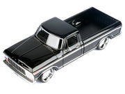 1979 Ford F-150 Custom Pickup Truck Black "Maxx Design" Series 1/24 Diecast Model Car by Motormax image 3