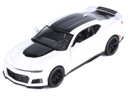 2017 Chevrolet Camaro ZL1 White 1/24 Diecast Model Car by Motormax image 3