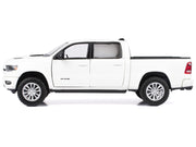 2019 RAM 1500 Laramie Crew Cab Pickup Truck White "Timeless Legends" Series 1/24 Diecast Model Car by Motormax image 3