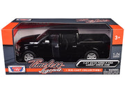 2019 Ford F-150 Lariat Crew Cab Pickup Truck Black 1/24-1/27 Diecast Model Car by Motormax image 3