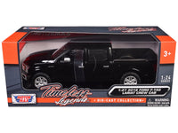 2019 Ford F-150 Lariat Crew Cab Pickup Truck Black 1/24-1/27 Diecast Model Car by Motormax image 3