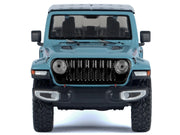 2021 Jeep Gladiator Rubicon (Closed Top) Pickup Truck Blue with Black Top 1/24-1/27 Diecast Model Car by Motormax image 3