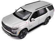 2025 Chevrolet Tahoe Z71 Gray Metallic "Timeless Legends" Series 1/24 Diecast Model Car by Motormax image 5