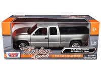 2006 Chevrolet Silverado 1500 Pickup Truck Gray Metallic "Timeless Legends" Series 1/25 Diecast Model Car by Motormax image 3