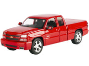 2006 Chevrolet Silverado SS Pickup Truck Red "Timeless Legends" Series 1/25 Diecast Model Car by Motormax image 2