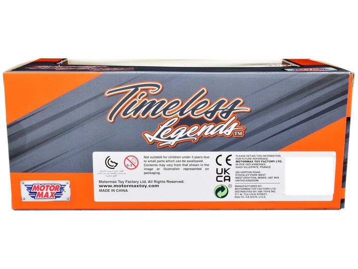 2006 Chevrolet Silverado Intimidator SS Pickup Truck Black "Timeless Legends" Series 1/25 Diecast Model Car by Motormax image 2