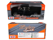 2006 Chevrolet Silverado Intimidator SS Pickup Truck Black "Timeless Legends" Series 1/25 Diecast Model Car by Motormax image 3