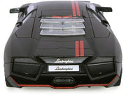 Lamborghini Reventon Matt Black with Red Stripes "Satin Paint" Series 1/24 Diecast Model Car by Motormax image 4