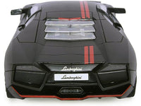 Lamborghini Reventon Matt Black with Red Stripes "Satin Paint" Series 1/24 Diecast Model Car by Motormax image 4