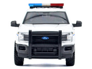 2019 Ford F-150 Lariat Crew Cab Pickup Truck "Royal Canadian Mounted Police" White with Flashing Light Bar and Front and Rear Lights and Sounds "Law Enforcement and Public Service" Series 1/24-1/27 Diecast Model Car by M image 5