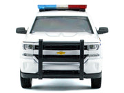2017 Chevrolet Silverado 1500 LT Z71 Crew Cab Pickup Truck "Royal Canadian Mounted Police" White with Flashing Light Bar and Front and Rear Lights and Sounds "Law Enforcement and Public Service" Series 1/24-1/27 Diecast  image 4