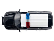 2025 Chevrolet Tahoe PPV "CHP (California Highway Patrol)" Black and White with Flashing Light Bar and Front and Rear Lights and Sounds 1/24 Diecast Model Car by Motormax image 5