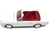 1964 1/2 Ford Mustang Convertible White with Red Interior James Bond 007 "Goldfinger" (1964) Movie "James Bond Collection" Series 1/24 Diecast Model Car by Motormax image 3