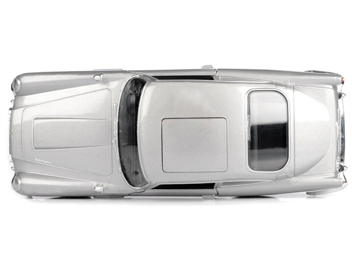 Aston Martin DB5 RHD (Right Hand Drive) Silver Metallic James Bond 007 "Goldfinger" (1964) Movie "James Bond Collection" Series 1/24 Diecast Model Car by Motormax image 2