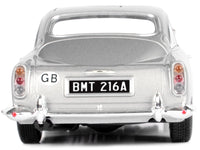 Aston Martin DB5 RHD (Right Hand Drive) Silver Metallic James Bond 007 "Goldfinger" (1964) Movie "James Bond Collection" Series 1/24 Diecast Model Car by Motormax image 4