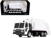Mack LR with McNeilus Rear Load Refuse Body White 1/87 (HO) Diecast Model by First Gear image 2