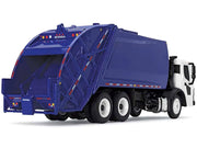First Gear Mack LR McNeilus rear-load refuse truck blue and white 1:87 HO 80-0352, view 2