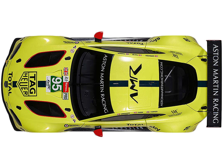 2018 Aston Martin Vantage GTE #95 Sorensen - Thiim - Turner Le Mans PRO 1/18 Model Car by Autoart image 2