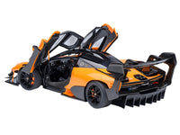 McLaren Senna GTR Orange with Black Top 1/18 Model Car by Autoart image 2