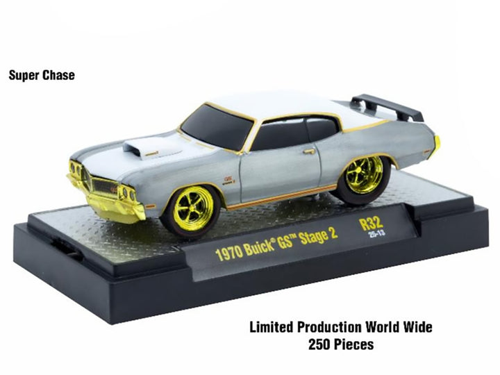 "Ground Pounders" 6 Cars Set Release 32 IN DISPLAY CASES Limited Edition 1/64 Diecast Model Cars by M2 Machines image 2