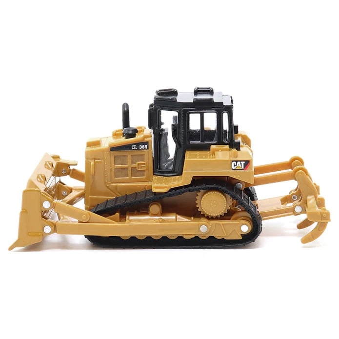 CAT Caterpillar D6R Track-Type Tractor Yellow and Black 1/64 Diecast Model by Diecast Masters image 2